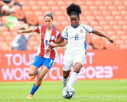 (SP)NEW ZEALAND-HAMILTON-FOOTBALL-WOMEN'S WORLD CUP-PLAYOFF TOURNAMENT-PARAGUAY VS PANAMA