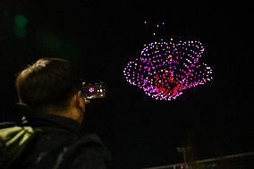 SOUTH KOREA-BUSAN-DRONE LIGHT SHOW