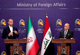 IRAQ-BAGHDAD-IRANIAN FOREIGN MINISTER-VISIT