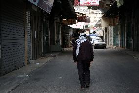 MIDEAST-NABLUS-STRIKE