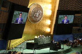 UN-GENERAL ASSEMBLY-EMERGENCY SPECIAL SESSION-CHINESE ENVOY
