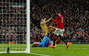 (SP)BRITAIN-MANCHESTER-FOOTBALL-UEFA EUROPA LEAGUE-MANCHESTER UNITED VS BARCELONA