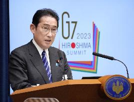Japan PM Kishida speaks about Ukraine, G-7 summit