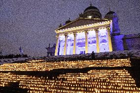 Light for Ukraine -candlelight memorial