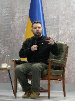 Ukrainian President Zelenskyy at press conference