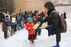 AFGHANISTAN-BAMYAN-CHINESE-FUNDED COURSE-CULTURAL HERITAGES-PROTECTION