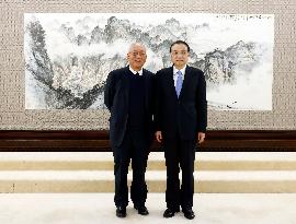 CHINA-BEIJING-LI KEQIANG-MATHEMATICIAN-MEETING (CN)