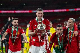 (SP) BRITAIN-LONDON-FOOTBALL-FOOTBALL LEAGUE CUP FINAL-NEW VS MUN