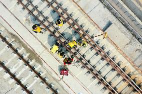 CHINA-GUIZHOU-HIGH-SPEED RAILWAY-CONSTRUCTION (CN)