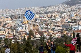 GREECE-ATHENS-FLYING KITES