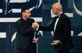 (SP)FRANCE-PARIS-FOOTBALL-BEST FIFA MEN'S PLAYER AWARD-MESSI