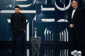 (SP)FRANCE-PARIS-FOOTBALL-BEST FIFA MEN'S PLAYER AWARD-MESSI