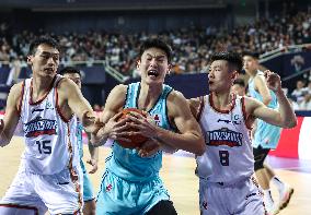 (SP)CHINA-NANJING-BASKETBALL-CBA LEAGUE-NANJING VS QINGDAO(CN)