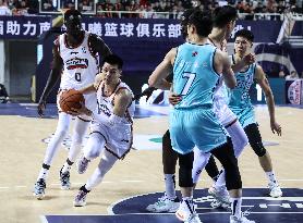 (SP)CHINA-NANJING-BASKETBALL-CBA LEAGUE-NANJING VS QINGDAO(CN)