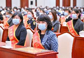 CHINA-BEIJING-FEMALE ROLE MODELS-MEETING (CN)