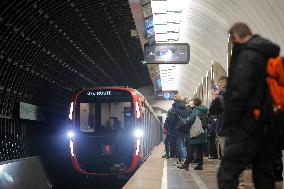 RUSSIA-MOSCOW-SUBWAY-BIG CIRCLE LINE-OPENING