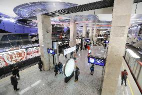 RUSSIA-MOSCOW-SUBWAY-BIG CIRCLE LINE-OPENING