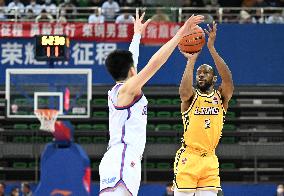 (SP)CHINA-TIANJIN-BASKETBALL-CBA LEAGUE-ZHEJIANG VS TIANJIN (CN)