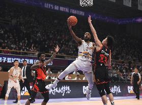 (SP)CHINA-BEIJING-BASKETBALL-CBA LEAGUE-BEIJING VS SUZHOU (CN)