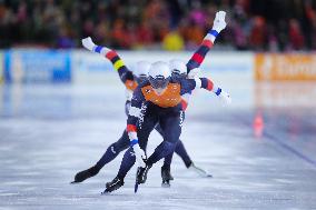 (SP)THE NETHERLANDS-HEERENVEEN-SPEED SKATING-ISU WORLD CHAMPIONSHIPS