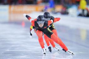 (SP)THE NETHERLANDS-HEERENVEEN-SPEED SKATING-ISU WORLD CHAMPIONSHIPS