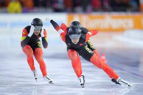 (SP)THE NETHERLANDS-HEERENVEEN-SPEED SKATING-ISU WORLD CHAMPIONSHIPS