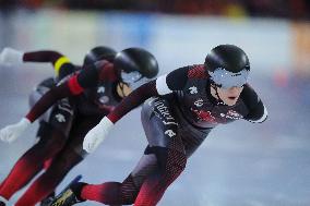 (SP)THE NETHERLANDS-HEERENVEEN-SPEED SKATING-ISU WORLD CHAMPIONSHIPS