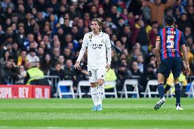 (SP)SPAIN-MADRID-FOOTBALL-KING'S CUP-REAL MADRID VS BARCELONA