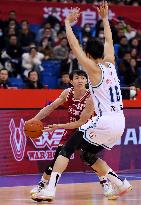 (SP)CHINA-QINGDAO-BASKETBALL-CBA LEAGUE-QINGDAO VS ZHEJIANG (CN)
