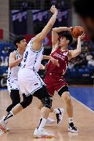 (SP)CHINA-QINGDAO-BASKETBALL-CBA LEAGUE-QINGDAO VS ZHEJIANG (CN)