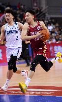 (SP)CHINA-QINGDAO-BASKETBALL-CBA LEAGUE-QINGDAO VS ZHEJIANG (CN)