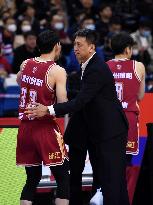 (SP)CHINA-QINGDAO-BASKETBALL-CBA LEAGUE-QINGDAO VS ZHEJIANG (CN)