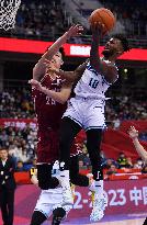 (SP)CHINA-QINGDAO-BASKETBALL-CBA LEAGUE-QINGDAO VS ZHEJIANG (CN)