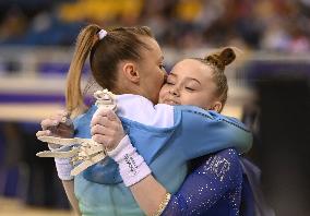 (SP)QATAR-DOHA-FIG-GYMNASTICS-WORLD CUP-WOMEN'S UNEVEN BARS FINAL