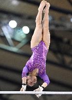 (SP)QATAR-DOHA-FIG-GYMNASTICS-WORLD CUP-WOMEN'S UNEVEN BARS FINAL