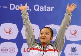 (SP)QATAR-DOHA-FIG-GYMNASTICS-WORLD CUP-WOMEN'S UNEVEN BARS FINAL