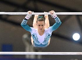 (SP)QATAR-DOHA-FIG-GYMNASTICS-WORLD CUP-WOMEN'S UNEVEN BARS FINAL