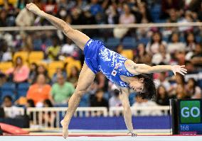 (SP)QATAR-DOHA-FIG-GYMNASTICS-WORLD CUP-MEN'S FLOOR