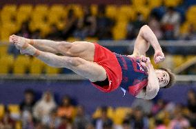 (SP)QATAR-DOHA-FIG-GYMNASTICS-WORLD CUP-MEN'S FLOOR