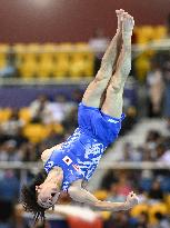 (SP)QATAR-DOHA-FIG-GYMNASTICS-WORLD CUP-MEN'S FLOOR