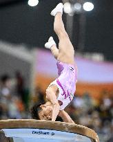 (SP)QATAR-DOHA-FIG-GYMNASTICS-WORLD CUP-WOMEN'S VAULT