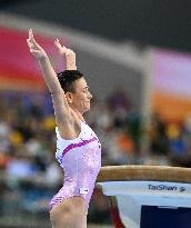 (SP)QATAR-DOHA-FIG-GYMNASTICS-WORLD CUP-WOMEN'S VAULT