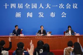 (TWO SESSIONS)CHINA-BEIJING-NPC-PRESS CONFERENCE (CN)