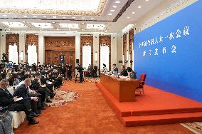 (TWO SESSIONS)CHINA-BEIJING-NPC-PRESS CONFERENCE (CN)