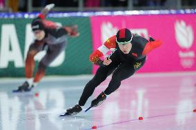 (SP)NETHERLANDS-HEERENVEEN-WORLD SPEED SKATING CHAMPIONSHIPS-MEN'S 500M