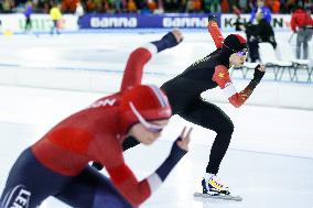 (SP)NETHERLANDS-HEERENVEEN-WORLD SPEED SKATING CHAMPIONSHIPS-WOMEN'S 500M