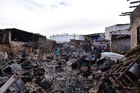 INDONESIA-JAKARTA-FIRE-AFTERMATH