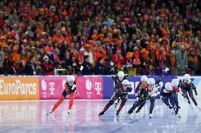 (SP)NETHERLANDS-HEERENVEEN-WORLD SPEED SKATING CHAMPIONSHIPS-WOMEN'S MASS START SEMIFINAL