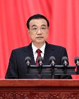 (TWO SESSIONS)CHINA-BEIJING-LI KEQIANG-GOVERNMENT WORK REPORT-NPC-ANNUAL SESSION (CN)