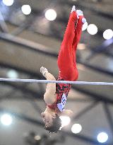 (SP)QATAR-DOHA-FIG-GYMNASTICS-WORLD CUP-HORIZONTAL BAR